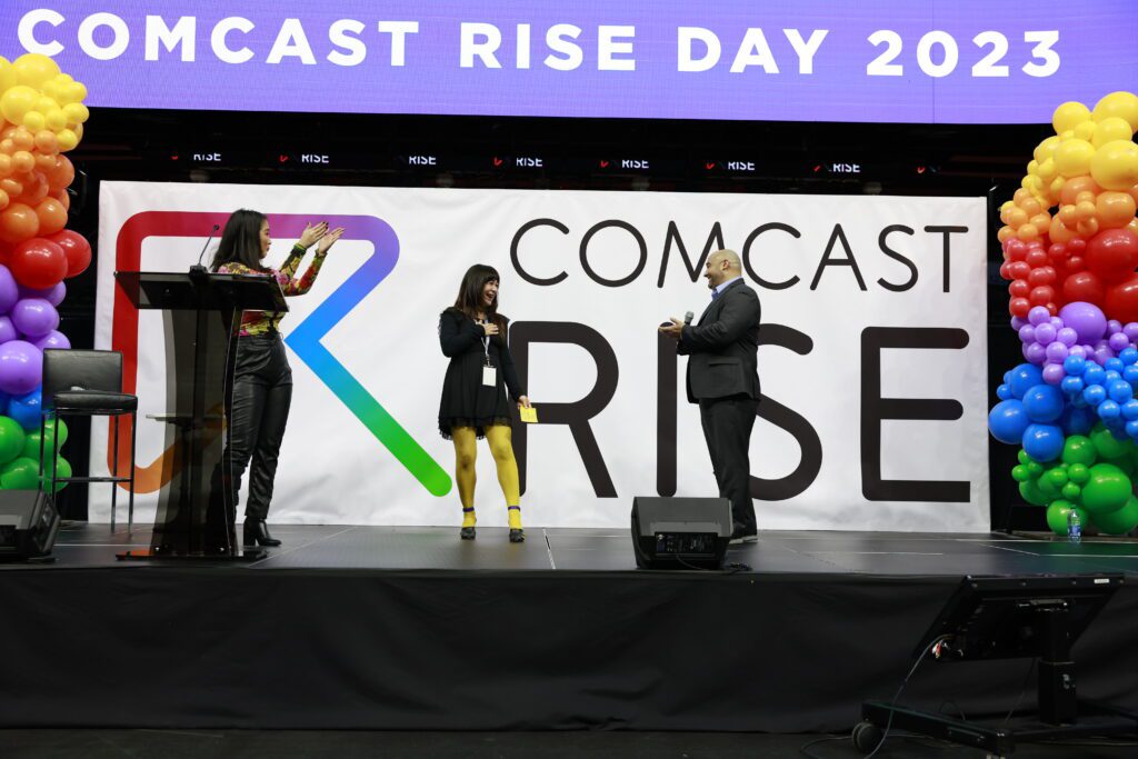 Comcast RISE Golden Ticket Winner