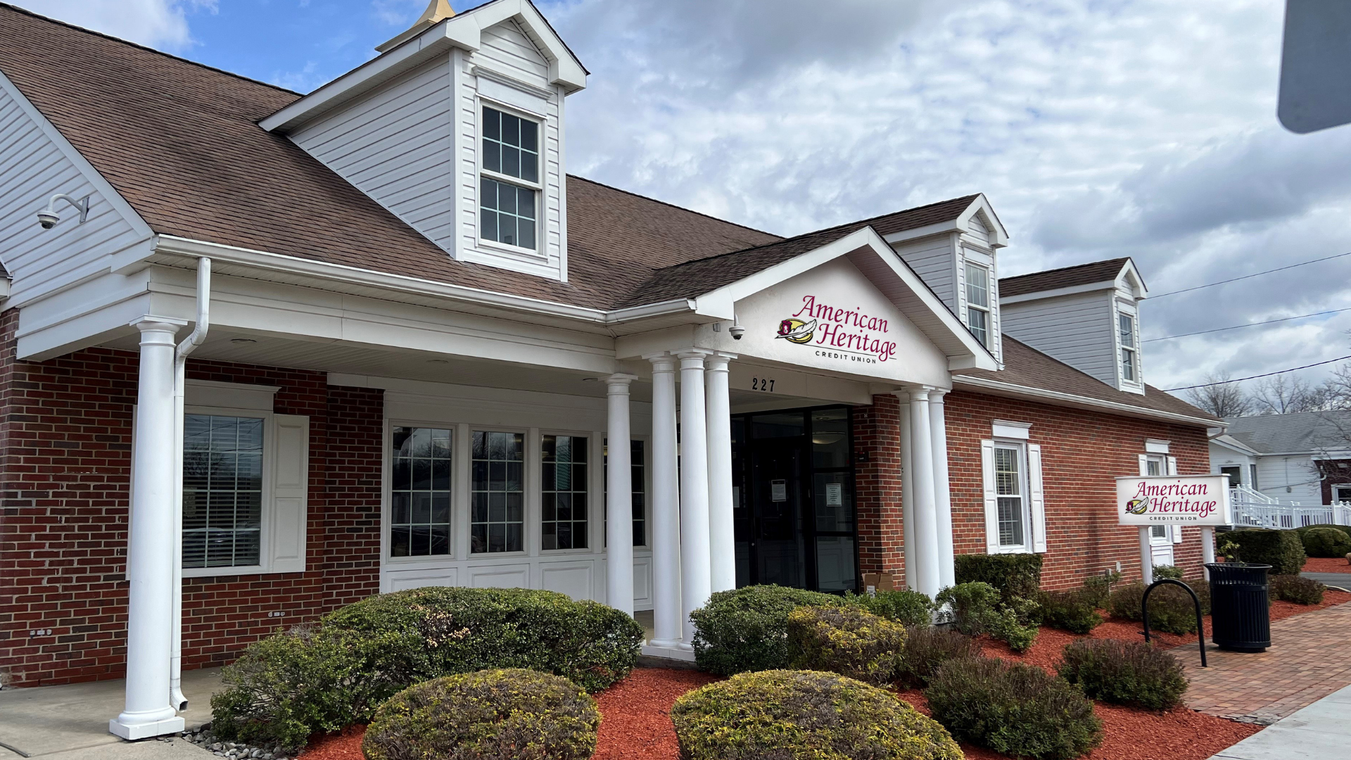 American Heritage Credit Union branch in Moorestown, New Jersey.