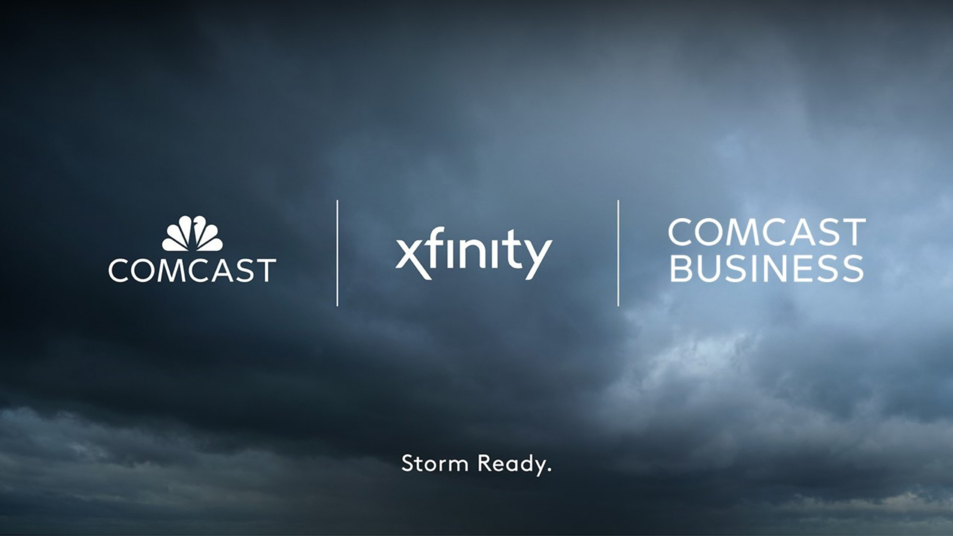 Comcast. Xfinity. Comcast Business. Storm Ready.