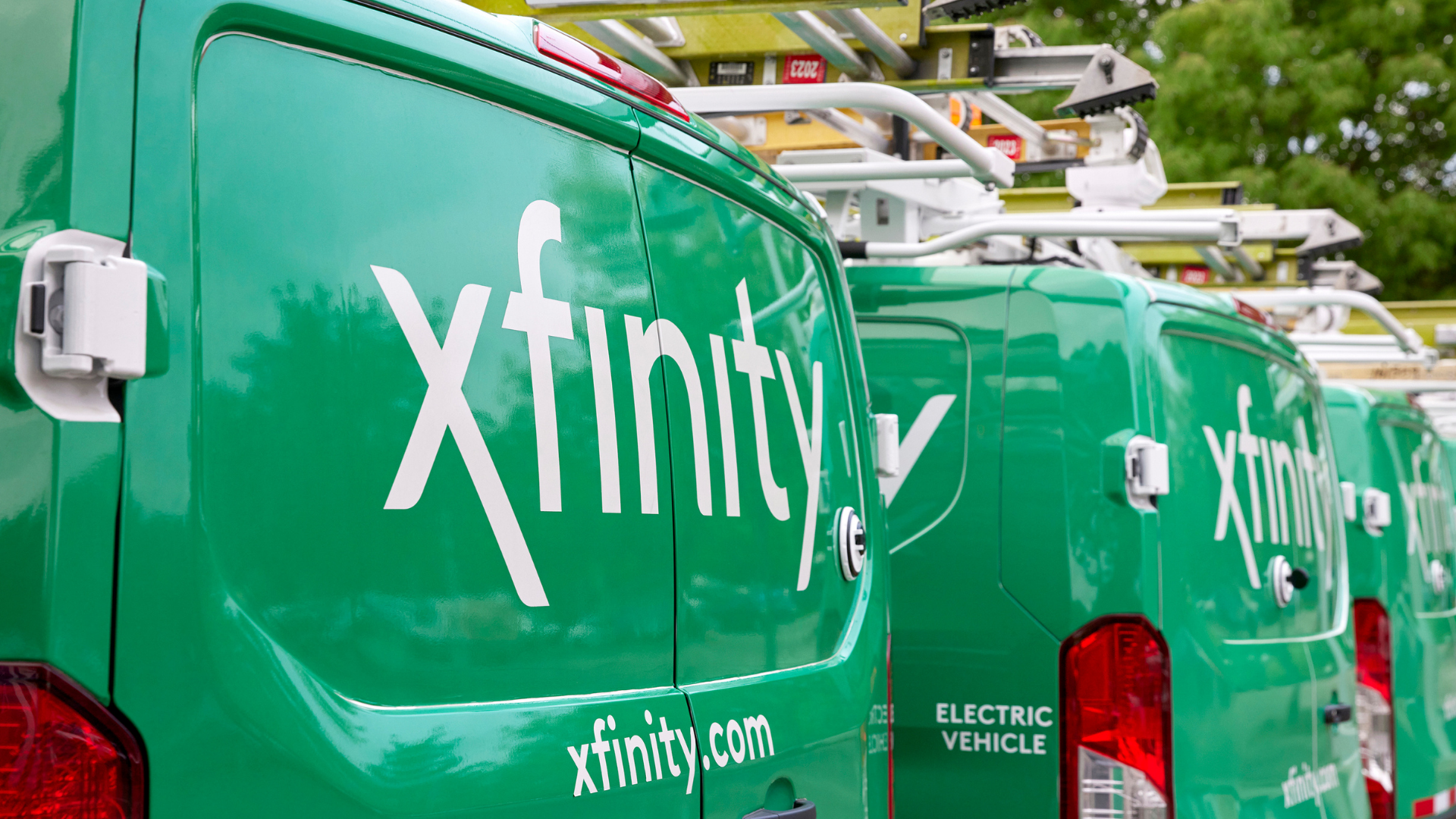 Green Xfinity Trucks.